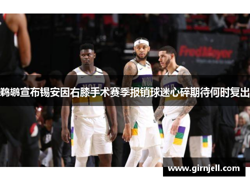 鹈鹕宣布锡安因右膝手术赛季报销球迷心碎期待何时复出